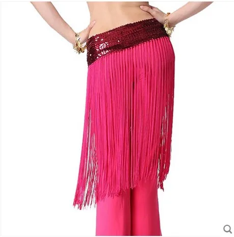 New style Belly dance costumes sequins tassel  belly dance hip scarf for women belly dancing belts