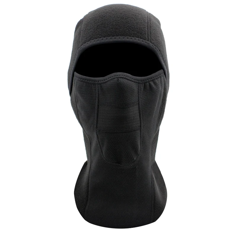 For Polar Fleece Wool Balaclava Motorcycle Mask Neck Warmer Full Face Mask Breathable Windproof Bicycle Ski Snowboard Workout