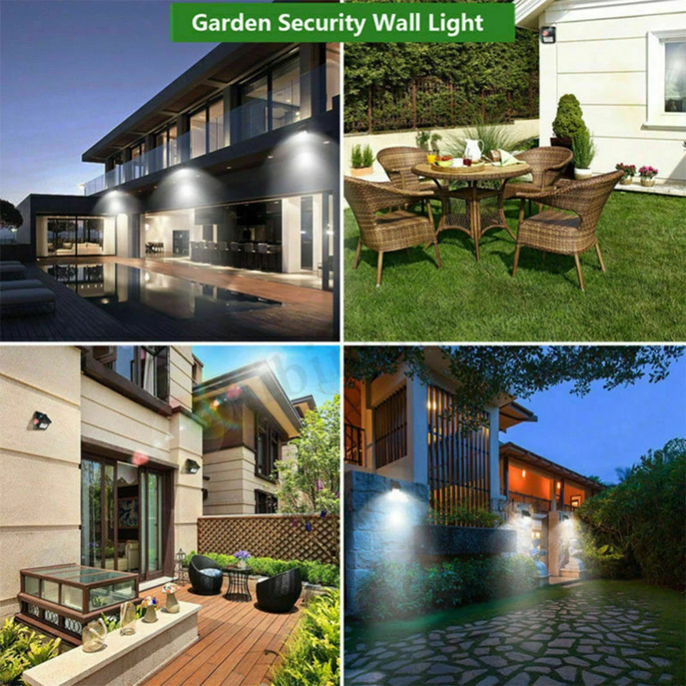 30 LED Outdoor Solar Light Solar Lamp PIR Motion Sensor Wall Light Waterproof IP65 Solar Powered Sunlight for Garden Decoration