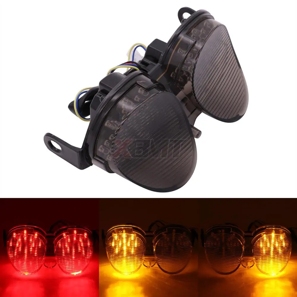 

Motorcycle LED Tail Light Brake Light Turn Signal Light For Yamaha YZFR6 YZF-R6 YZF R6 2001-2002 XJR 1300 XJR1300 2005-2014