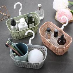 1PC Portable Hook Plastic Hanging Sink Holder Storage Basket Organizer Multifunction Home Bathroom Kitchen Shelf Container