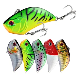 POETRYYI 5.5cm 14G Vibration Leurre Fishing Lure Lipless Crankbaits Sinking Hard Plastic Artificial VIB Bait Bass Fishing Tackle