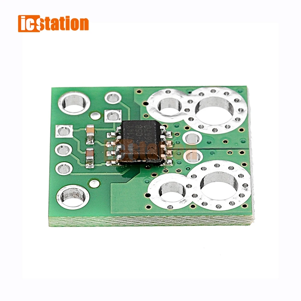ACS714 20A 5V Isolate Current Sensor Breakout Board กรองความต้านทานตัวเก็บประจุ Hall Effect โมดูล SMD เปลี่ยน ACS712