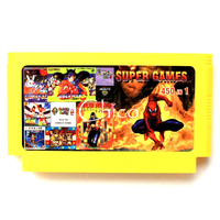Hot Games 450 In 1 Big Yellow Cartridge 60 Pin Cart Game Card For 8 Bit Game Player Bubble