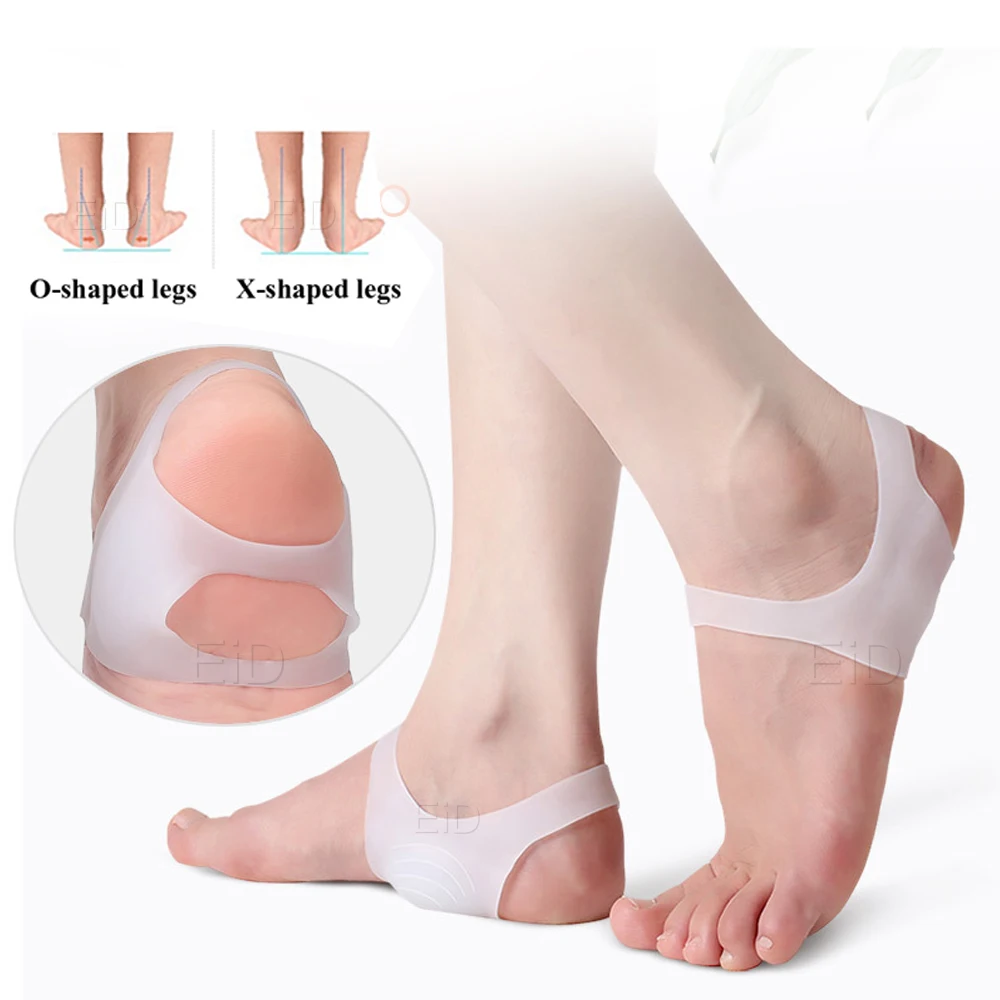 EiD XO-type Legs Orthopedic Foot Corrector Insoles Silicone Gel Arch Support Pad Flat Foot Orthotic Insert Pain Relief man women
