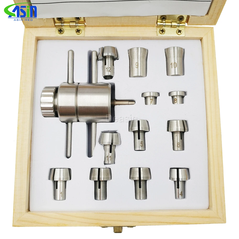 

Dental Handpiece Repair Tool Bearing Removal & Installation Cartridge Maintenance Chucks Standard\Torque\Mini