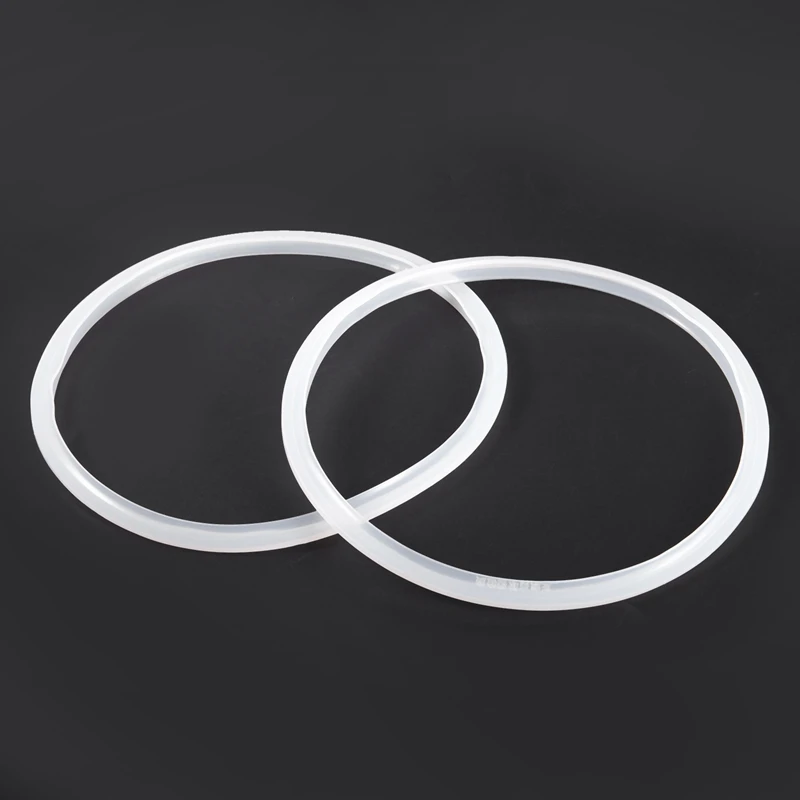 AD-2 Pcs Rubber Gasket Seal Ring 20cm Inner Dia for 4L Pressure Cooker