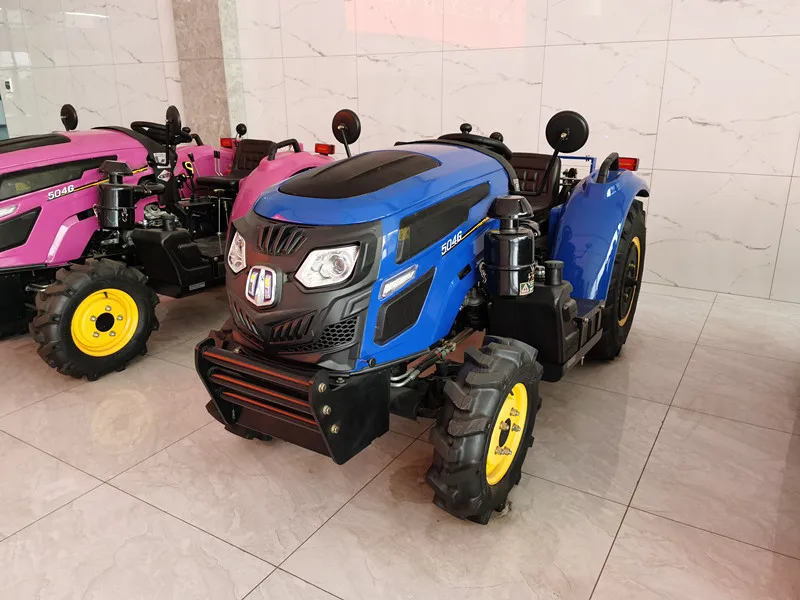 จีน Hydraulic สวนสี่ล้อรถแทรกเตอร์ Micro Orchard เรือนกระจกเครื่องรถแทรกเตอร์การเกษตร