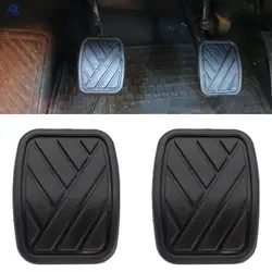 2PCS Brake Clutch Pedal Pad Covers For Suzuki Swift Vitara Samurai Esteem SX4 Aerio X90 Sidekick Geo Metro Tracker 49751-58J00