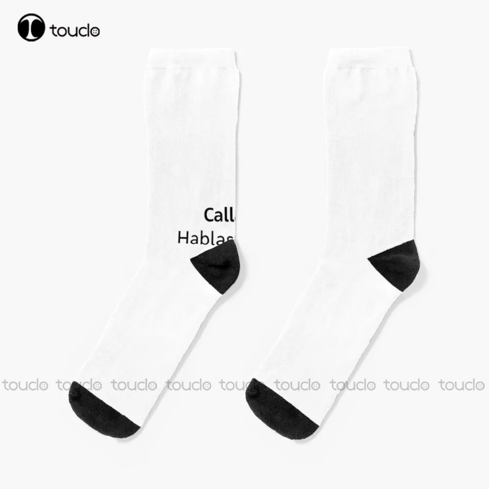 

Shut ! You Talk A Lot Funny Strange Shameless Socks Men'S Socks Personalized Custom Unisex Adult Teen Youth Socks Fashion New