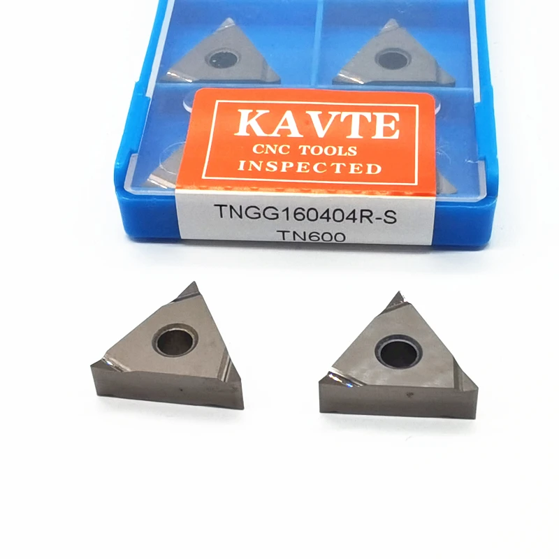 

10Pcs TNGG160402R-S TNGG160404R-S TNMG160404L-S TN600 External Turning Tools Cermet Grade Carbide insert Lathe cutter Tool