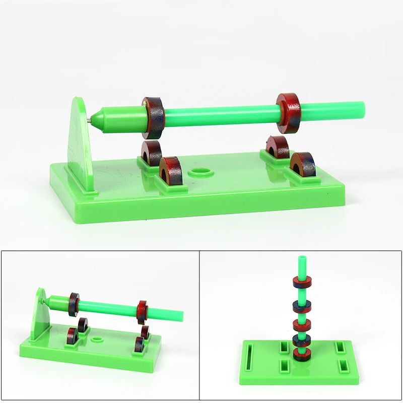 수평 자기 부상 실험 원형 자석, DIY 재료 재미있는 실험 시연 장비