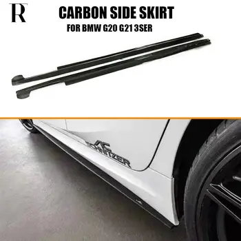 AC Style碳纖維側裙適用於BMWG20 G21 320 330 340 2018款及之後車型,汽車造型裙邊 10 最佳銷售 BMWG20側裙 - №2