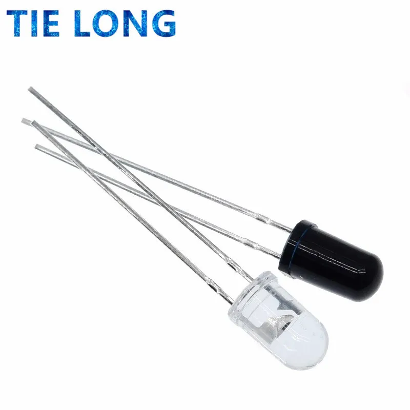 10pairs 3mm 5mm 940nm LEDs Infrared Emitter and IR Receiver Diode Diodes 301A for arduino