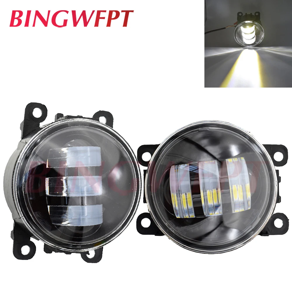 2pcs/pair LED fog Lights For Mitsubishi Outlancer XL For Mitsubishi Outlander 2 3 For Mitsubishi Pajero Sprot