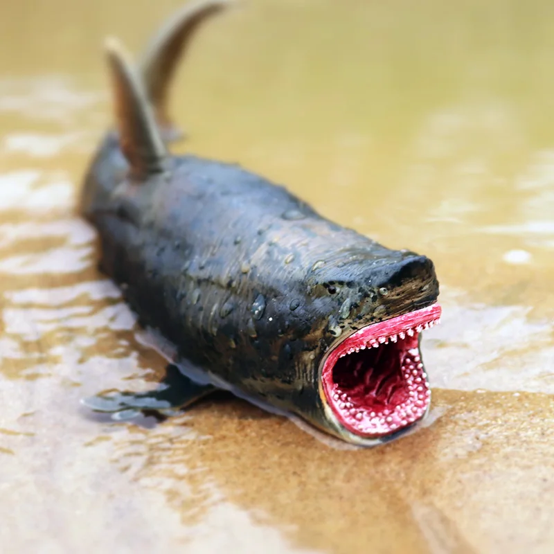 Oenux Savage Marine Sea Life Megalodon Actionfigur, klassische Meerestiere, großer Hai, Fischmodell, PVC-Sammlung, Spielzeug für Kinder, Geschenk – Detail 11