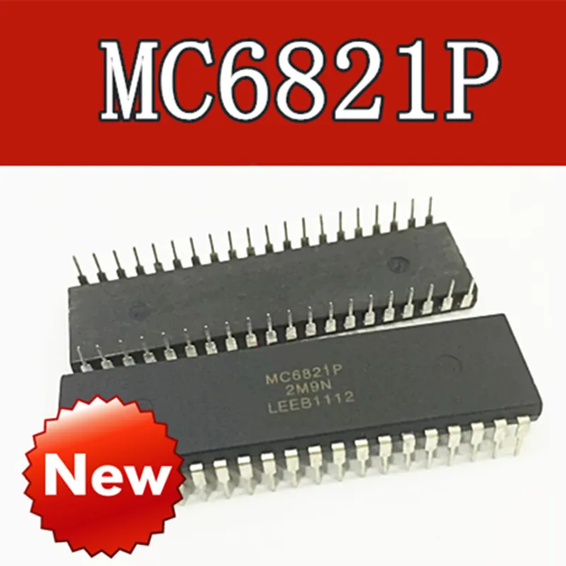 10PCS MC6821P MC6821 peripheral interface adapter DIP-40