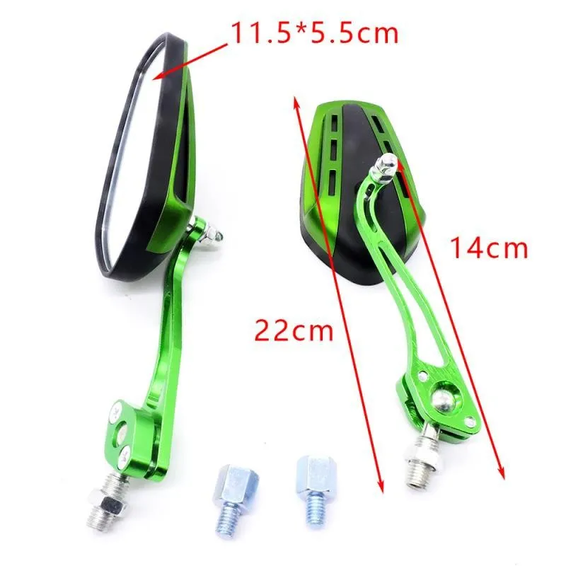 10mm 8mm Universal ATV  Motorcycle Rearview Mirror Modified Personality General Electric Scooter motorcycle rearview Mirror