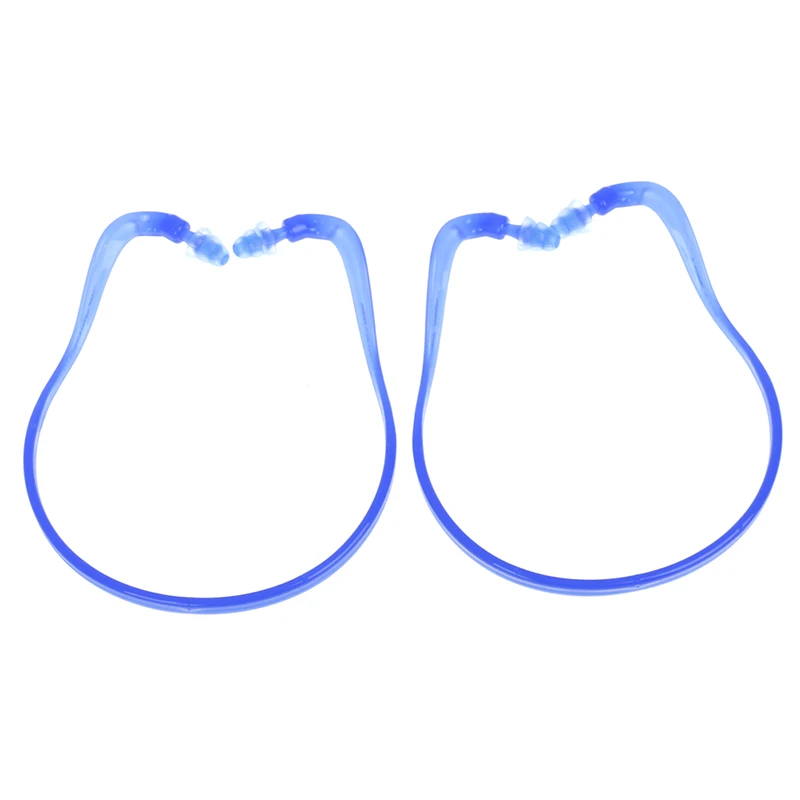 1Pcs Noise Reduction Earplugs Swim Reusable Hearing Protection  Earmuff Silicone Corded Ear Plugs Ears Protector