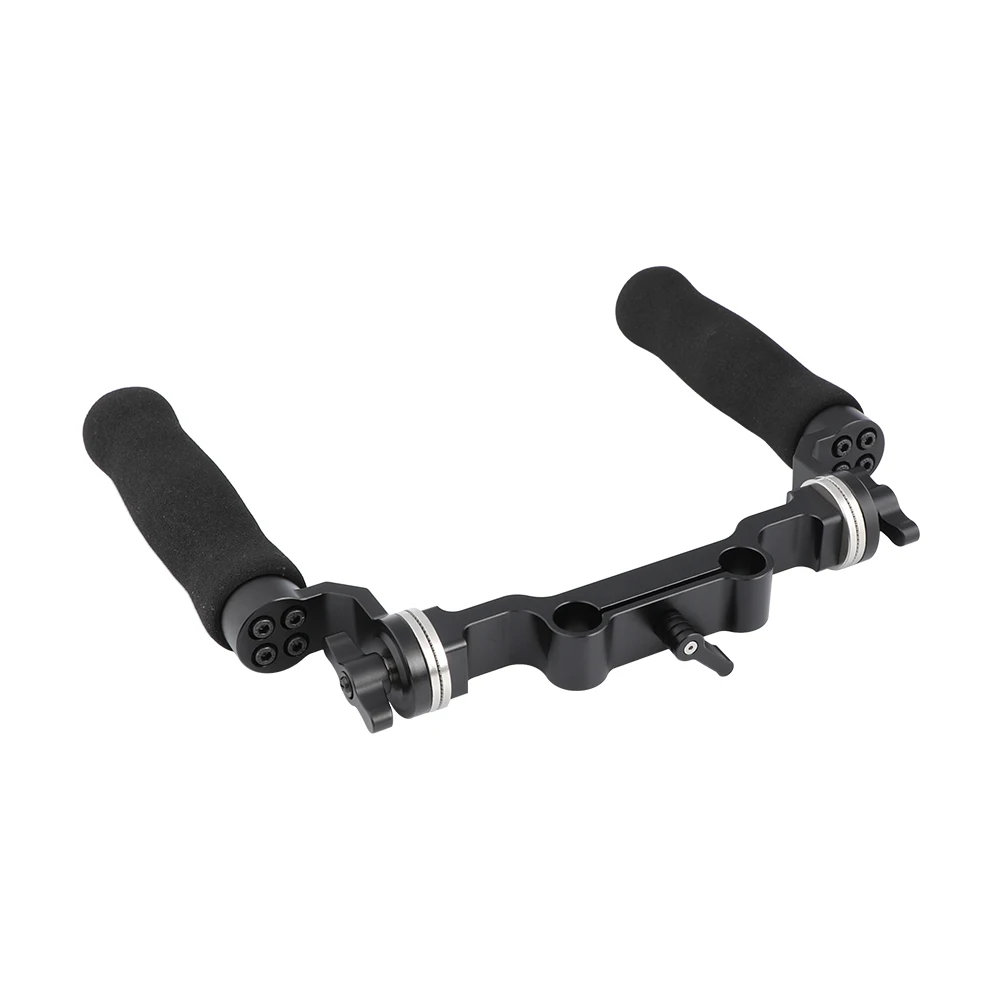 Kayulin Spugna Impugnatura (UNA Coppia) Con Arri Rosetta Montaggio Connection & 15 millimetri Rod Morsetto Adattatore