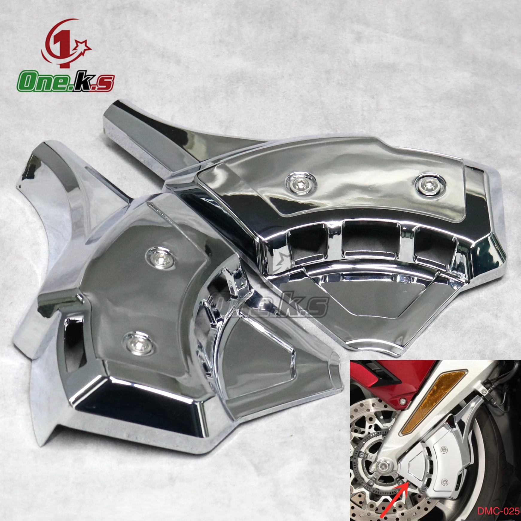 For Honda Gold Wing GL1800 2012-2017 Chrome-plated Fairing Gold Wing Motorcycle Front brake caliper decoration