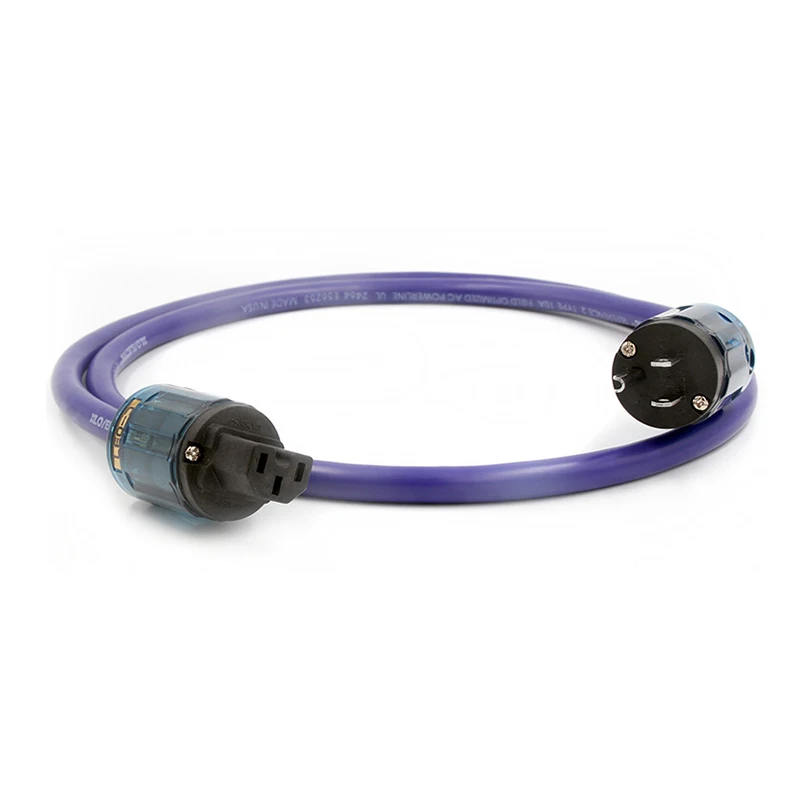 

HIFI Furutech Two core silver plated Power Cord with US Plug AC Power line hifi power cable AU US Plugs US Power cable
