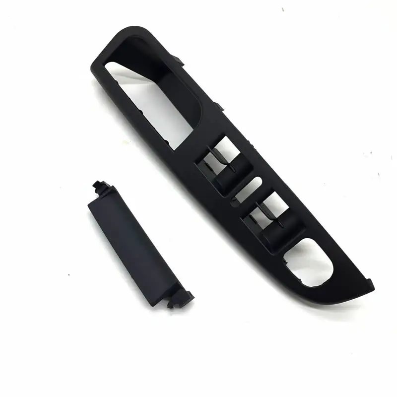 Black Color Interior Door Handle Grab Cover Set For VW Golf 5 GTi MK5 Jetta MK5