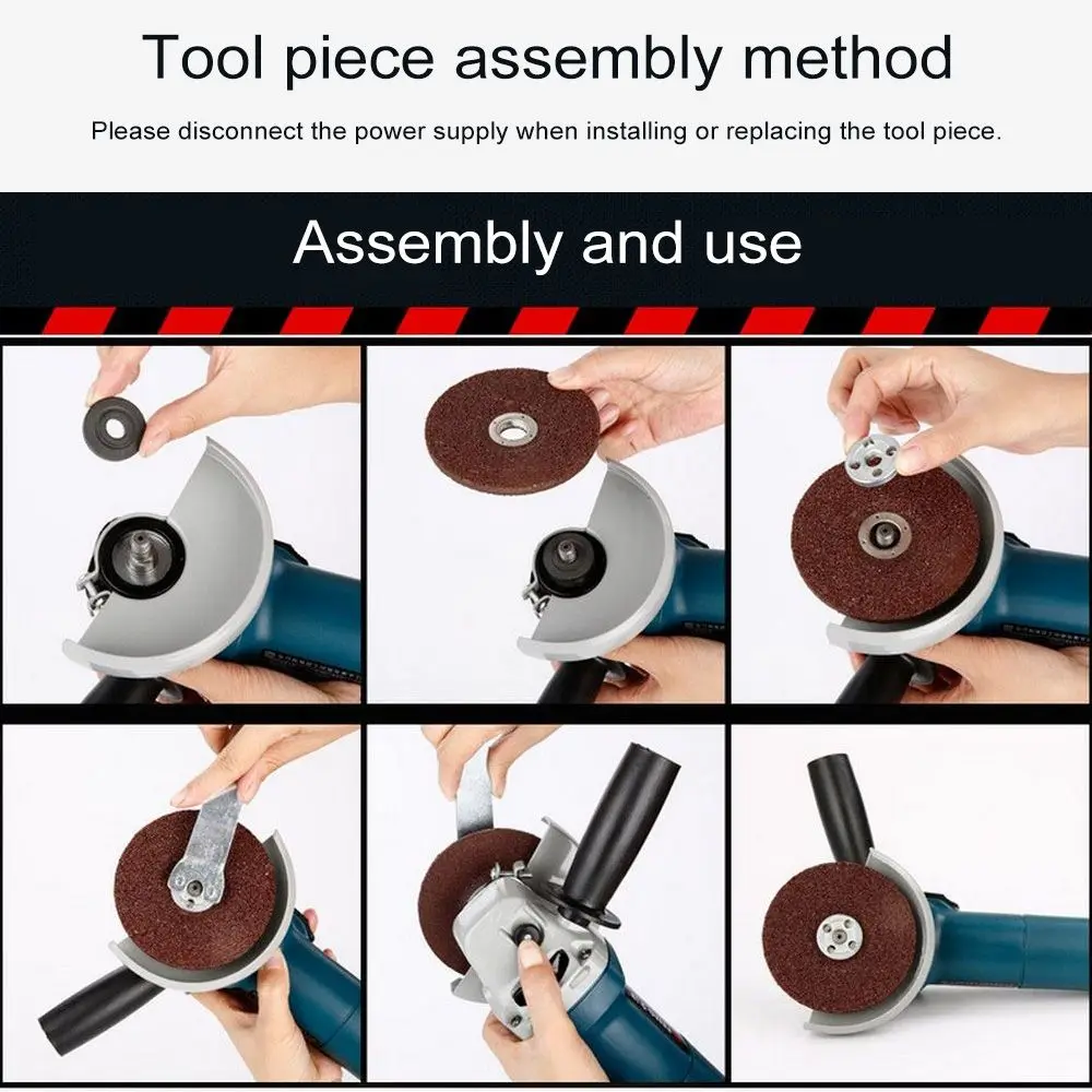 Amoladora angular de velocidad Variable/constante para moler corte de Metal eléctrica 11000 RPM para eliminación de materiales de alta velocidad 680/2000w