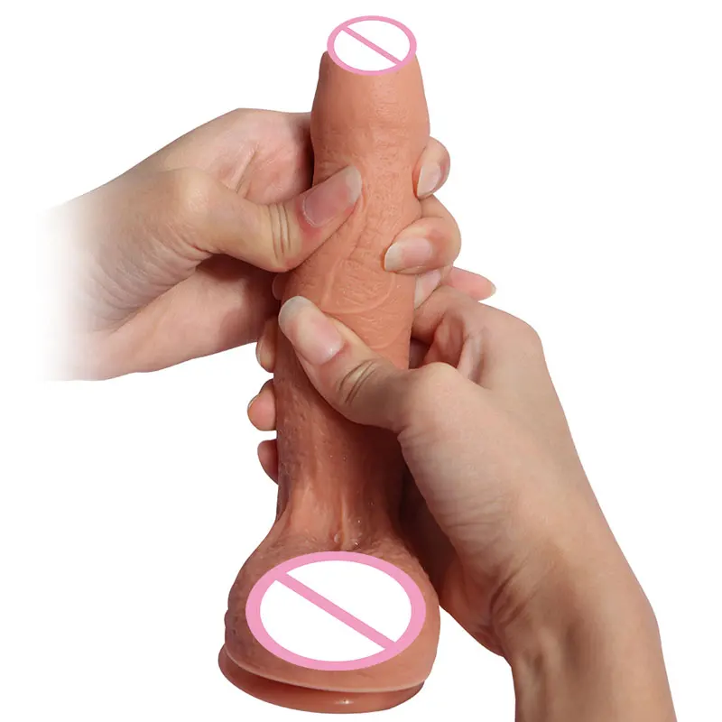 DopaMonkey Foreskin Dildo Suction Cup dick penis Sex Toys For women Vagina Anal Masturbation Adult sex realistic penis sex toy