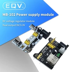 MB102 Breadboard Power Supply Module white Breadboard Dedicated Power Module 3.3V 5V MB-102 Solderless Bread Board for arduino