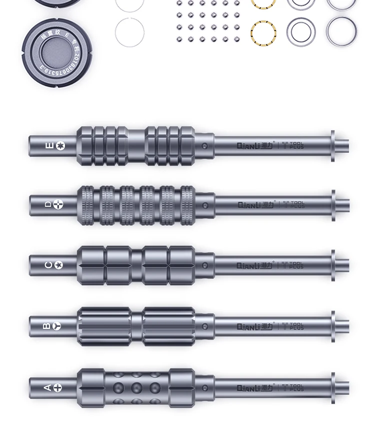 

High Precision 3D Screwdriver Set, Anti-Rust, Anti-Slip, iThor Upmarket Repair Tools for iPhone, Samsung, Hand Tool Kit