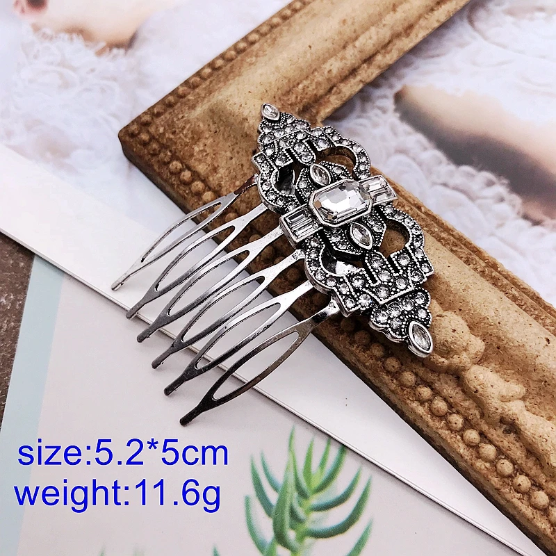 Antique Jewelry Rhinestone Crystal Brooches Vintage Alloy Retro Pins Jewelry For Women