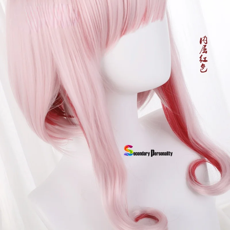 Anime Takt op. Destiny Cosplay Wig Destiny Pink Red Short Hair Heat Resistant Fiber Hair + Free Wig Cap Halloween Girls Women