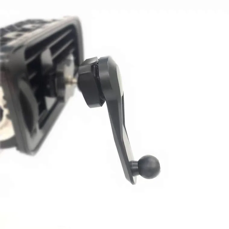 Tige d'extension de support de tête sphérique, angle mort rond, adapté au support de téléphone, support de tablette, installation de sortie d'air de voiture, 17mm, 17mm