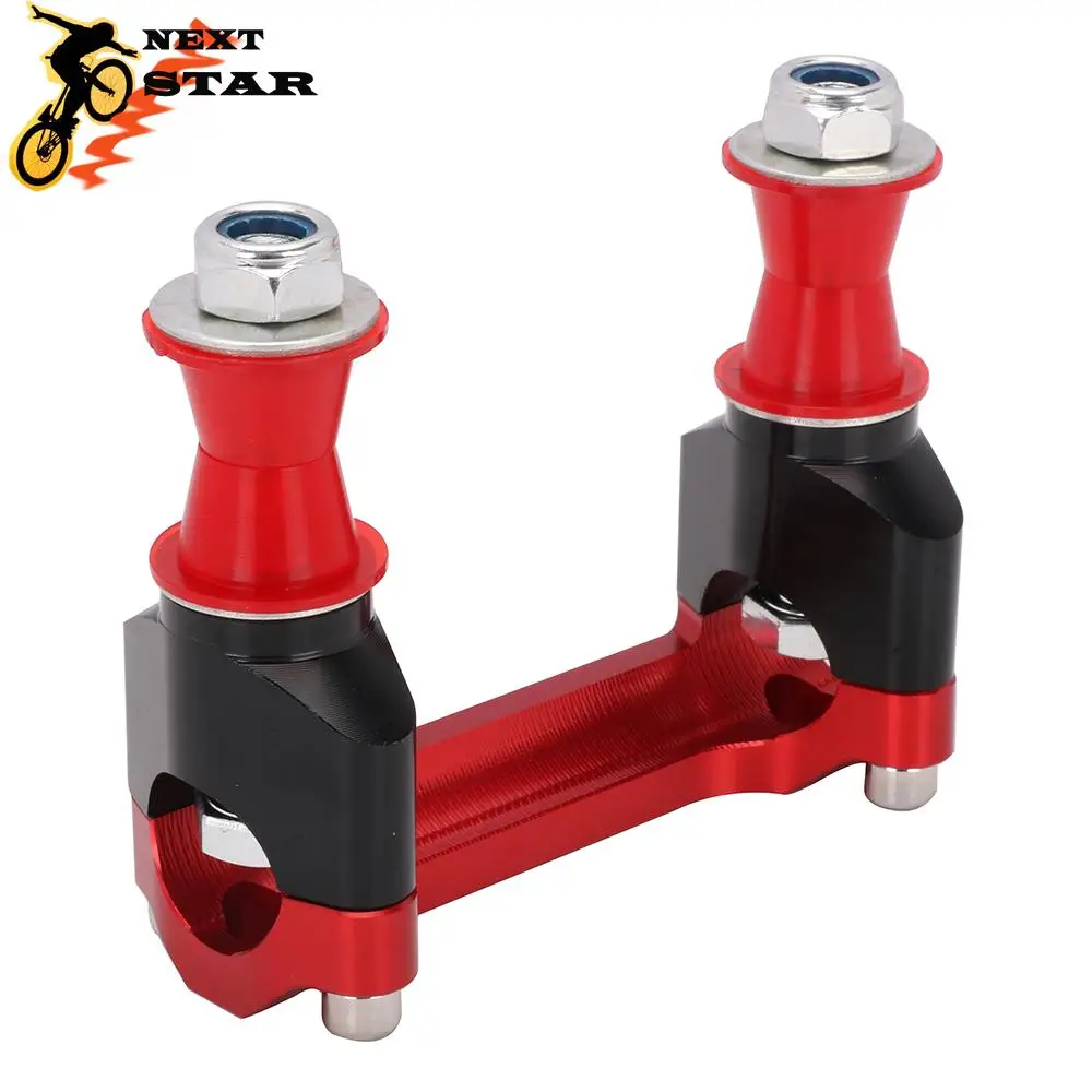 Motorcycle CNC 28MM Motorcycle Handlebar Bar Riser Mount Clamps TPU Bolts For Honda CRF250R 2013-2017 CRF450R 2009-2016 CRF 250