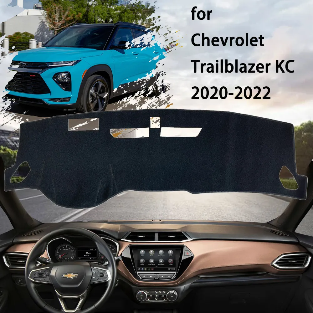 

Car Dashboard Cover Dashmat Cushion Sunshade Carpet Cushion for Chevrolet Holden Trailblazer RG 2020 2021 2022 Avoid Light Mat