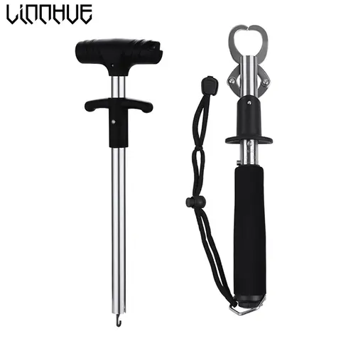LINNHUE 낚시 도구 디커플링 장치, 쉬운 물고기 후크 제거, 낚시 루어 제거, 낚시 그립 25kg 무게 세트