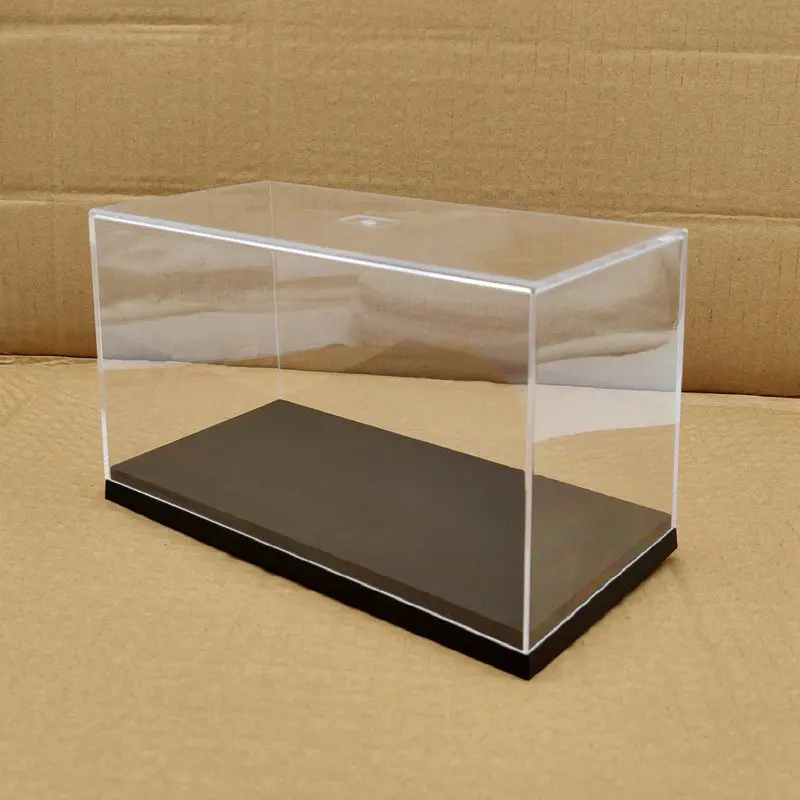 Motorcycle Model Acrylic Case Toys Car Display box Transparent Dustproof 20cm L,11.7cm H