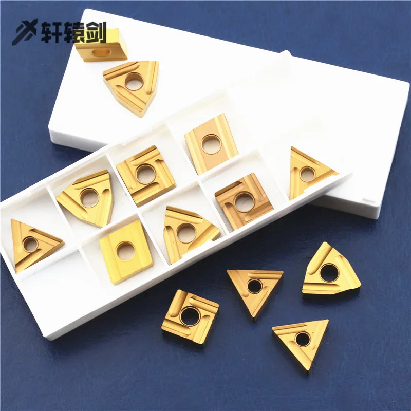10PCS VNMG160404 VNMG160408 TM TT8125 High Quality Carbide Outer Turning Tool VNMG 160408 160404 CNC Lathe