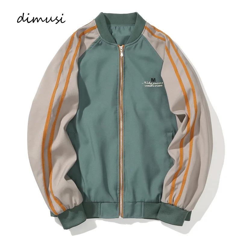 

DIMUSI Spring Autumn Men's Cargo Bomber Jackets Casual Male Outwear Windbreaker Cargo Coats Mens Slim Baseball Jackets Clothing