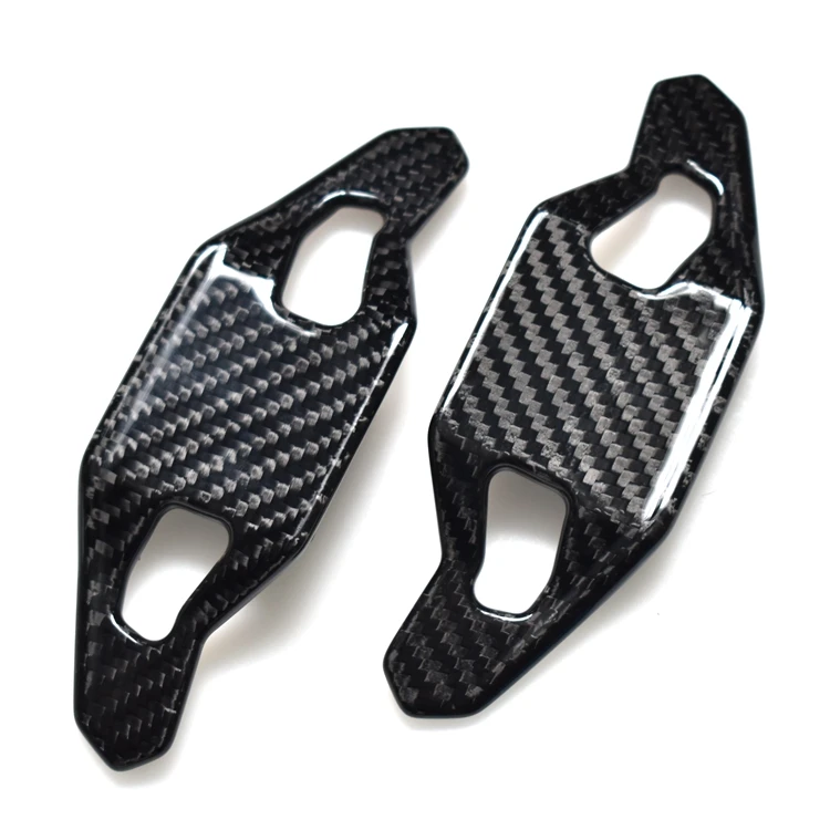 Carbon Fiber Shift Paddle For Audi A3 8V S3 RS3 A4 S4 A5 S5 RS4 B8 B9 A6 A7 TT TT R8 Q3 Q5 Car Steering Wheel Shifter Extension