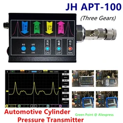 Przekładnie samochodowe czujnik przetwornik ciśnienia cylindra profesjonalny JH APT-100 do różnych oscyloskopów i próżniowych testów ciśnieniowych