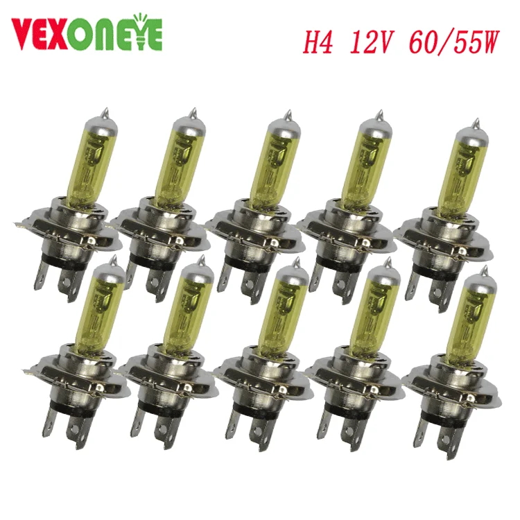 

10pcs H4 12V 60/55W Hot Selling Heavy Duty Halogen Headlight Auto Bulb