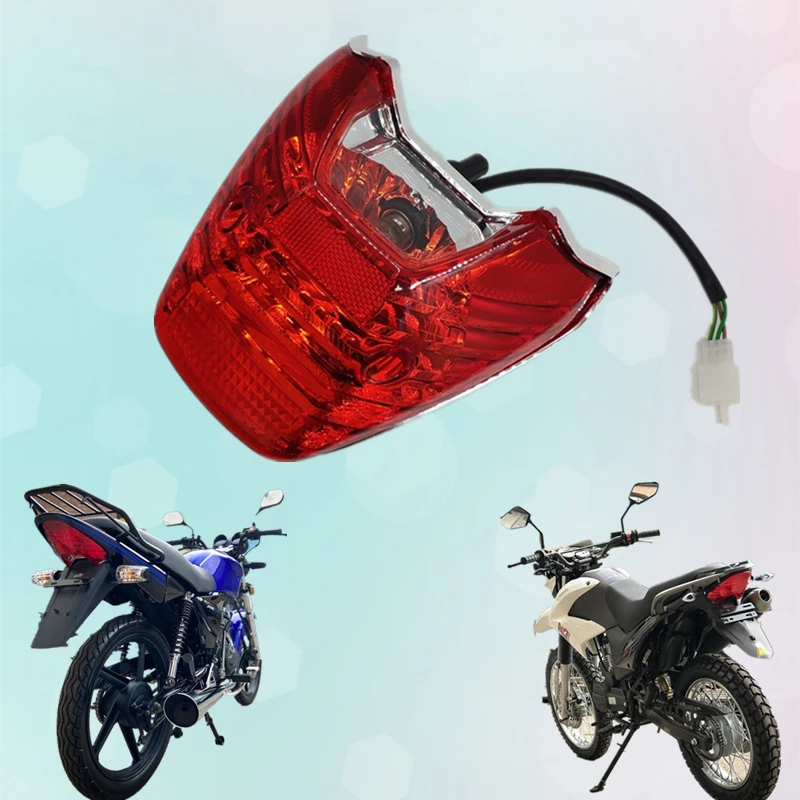 Suitable for Motomel Cg 150/Zanella Motorcycle RX150 tail light Z7 ZR150 Rear Lights High Quality Brake Lights Stop Lights