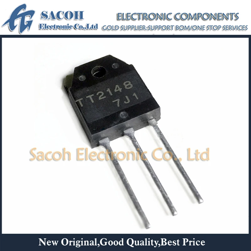 

10Pcs TT2148 or TT2144 or TT2142 or TT2042 TO-3PB 12A 500V NPN Triple Diffused Planar Silicon Transistor