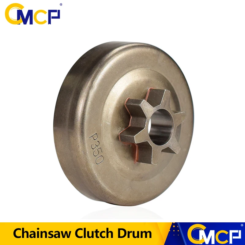 

CMCP Chainsaw Clutch Drum 3/8" 6T For Partner 350 351 352 370 371 390 420 Gasoline Chainsaw