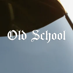 Autocollant en vinyle découpé à l'ancienne école, décor Auto étanche sur la carrosserie du pare-choc de la fenêtre arrière de l'ordinateur portable, choisissez la taille # S60283