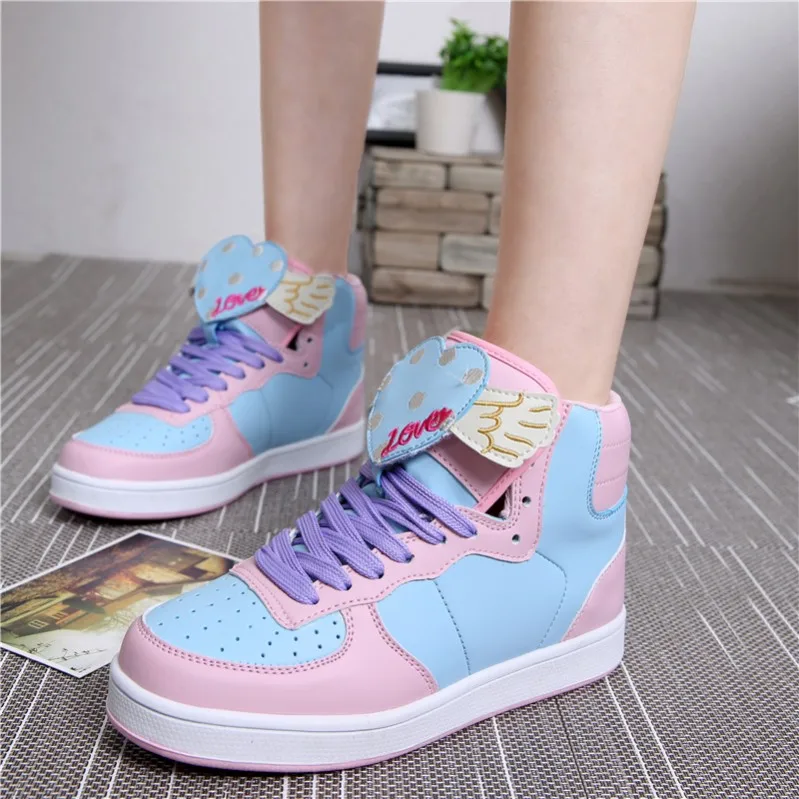 sweet lolita anime cosplay Anime lolita shoes cartoon mould pink princess women shoes high help student cosplay shoes