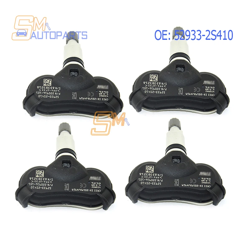 

52933-2S410 529332S410 New TPMS Tire Pressure Sensors For Kia Sportage Hyundai IX35 Elantra