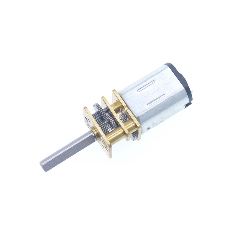 DC 3V 6V 12V Electric Gear Motor 15-600RPM Micro Speed Reduction Gear Motor N20 Mini Metal Gear Motor 20mm Shaft DC Motors